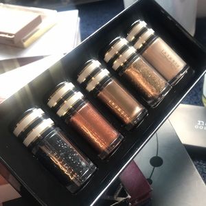 MAC nocturnals pigments and glitter/black and gold